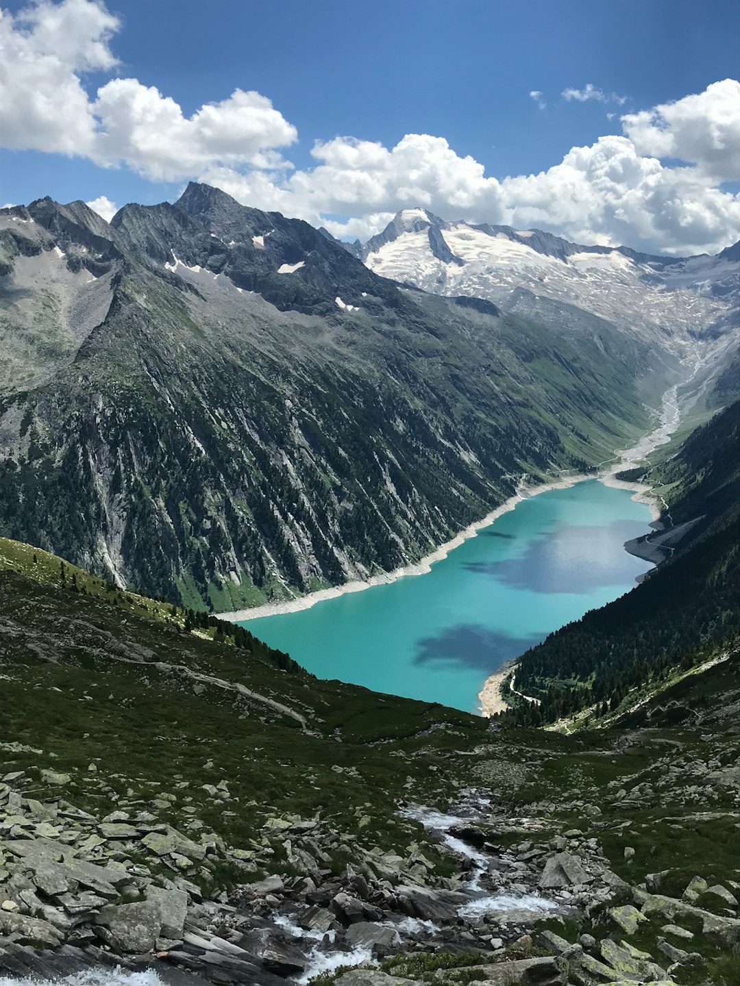 Hike to suspension panoramic bridge Kebema Olperer hütte austria www.youradventureroad.com